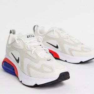 Nike Cream Air Max 200 Sneakers
